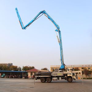 JIUHE JH38-RZ Grande machinerie à béton, bétonnière mobile pour béton de grande hauteur, camion pompe à béton de 38 m - Product Image 1