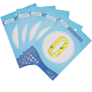 ลูกโป่งฟอยล์อะลูมิเนียมรูปตัวเลขและตัวอักษรสำหรับงานปาร์ตี้วันเกิด ขายส่งจากโรงงาน - Product Image 6