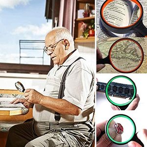 Lente d'Ingrandimento Portatile Personalizzata con Logo e Custodia in Pelle, Lente Circolare per Lettura, Regalo Originale - Product Image 6