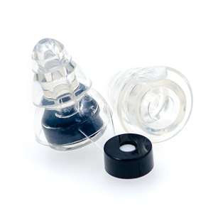 سدادات أذن ABS عالية الدقة للموسيقيين قابلة للغسل لتقليل الضوضاء فلتر صوتي سائل حماية السمع من السيليكون - Product Image 2