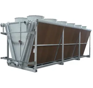 Glycol to water Economical galvanized plate dry cooler