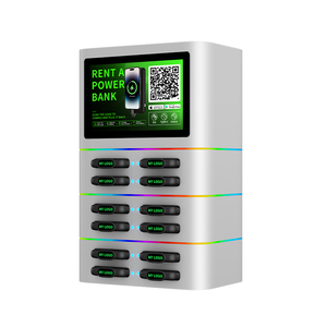 Multi Power Bank <span class=keywords><strong>Renting</strong></span> Station 12 Slots Battery Rent a Powerbank Dual USB-C Estación de carga compartida 30 minutos Alquiler rápido - Product Image 1