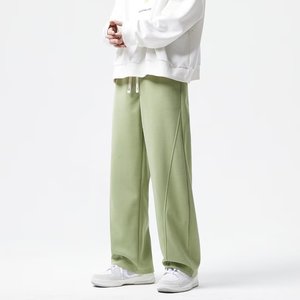 Retro Streetwear Sweatpants 340G Cotton Tapered Harem <b>Pants</b> Unisex Casual Daily Sports <b>Pants</b> - Product Image 1