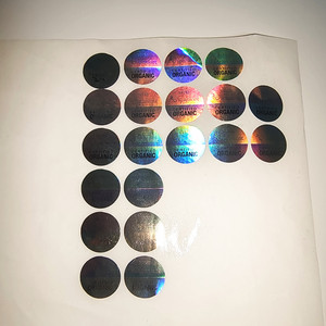 โฮโลแกรมสะท้อนแสงสำหรับสติกเกอร์ความปลอดภัยริคแอนด์มอร์ตี้แบบใส3D สั่งทำทำป้ายบรรจุภัณฑ์ - Product Image 3