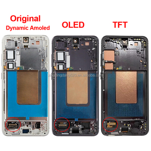 Pannello TFT Dynamic Amoled S24+ Originale, Schermo Touch OLED di Ricambio, Display LCD S24 Plus con Cornice per <span class=keywords><strong>Samsung</strong></span> <span class=keywords><strong>Galaxy</strong></span> S926 B/<span class=keywords><strong>E</strong></span>/W - Product Image 4
