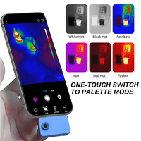 Caméra thermique pour téléphone portable, résolution 96*96, 25Hz, Type-C, pour smartphone Android, caméra d'imagerie infrarouge, alarme de température en option