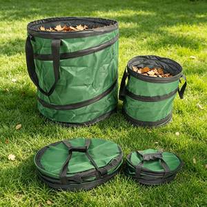 VERTAK Lot de 2 sacs de jardin Oxford 15L et 85L pour la collecte des feuilles et des déchets de pelouse avec poignées de transport - Product Image 1