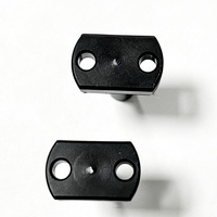 Kit d'installation de garde-boue antistatique en plastique noir de haute qualité, options en acier inoxydable, modèle OEM personnalisé, usinage CNC