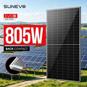 Paneles Solares Bifaciales Tipo N Sunevo de 750w 770w 800w 805w, Módulos de Contacto Trasero con Entrega para Energía Doméstica, 156 Celdas 770-80 - Product Image 1