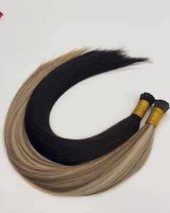 12-30 Inch I Tip Hair Extensions Human Hair Keratin I Tip hair Straight <b>Body</b> <b>Wave</b> All Colors Available Wholesale Fast Shipping - Product Image 2