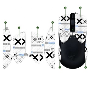 דק במיוחד ללא להחליק את קלטת אחיזה עכבר בעבודת יד מדבקה עצמית דבק מראש גזרה V2 pro - Product Image 1