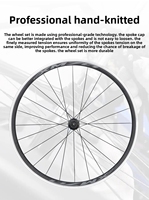 Jeu de roues MEROCA 700c pour vélo de course sur route, frein sur jante, roues de vélo en aluminium 700c, roues à frein V 700c