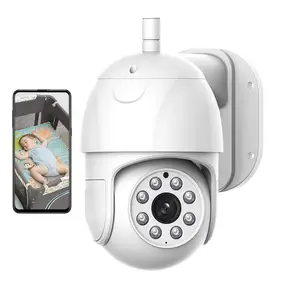 Hot Sale 1080P Hd IP66 Two-Way Audio Outdoor Smart Home Security Wireless Wifi Waterproof Outdoor IP Ptz Cctv Camera