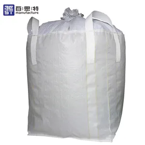 पीपी बड़ा बैग जंबो बैग प्लास्टिक स्क्रैप इस्तेमाल किया बड़ा बैग Antistatic निर्यात 500-3000kg के लिए स्वीकार्य अनुकूलित BT-B1-01 100pcs सीएन; HEB