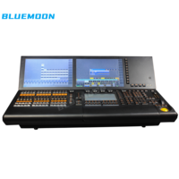 Controlador de Iluminación Inteligente para Escenarios Grand MA2 Linux PC con Pantalla Ancha, Conexión DMX/PC y 15 Actuadores de Alta Precisión