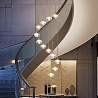 Lampes suspendues en cristal de luxe modernes, décoration de la maison, lampe suspendue de chevet pour chambre à coucher, lustre de plafond, salon