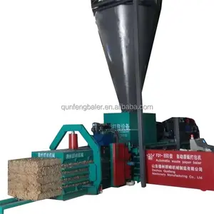 Baling press machine/ baler machine for cardboard, waste paper , Occ, Carton, Straw, Hay, Plastic 2019 new model