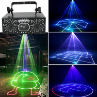 Animation 3D, animation dynamique 4D, effet d'éclairage de scène, faisceau lumineux, lampe, diapositive émotionnelle, portable, KTV, faisceau sonore flash