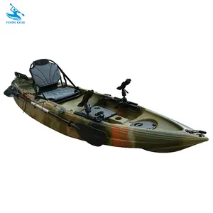 Kayak para sentarse en la parte superior, Kayak de 10,8 pulgadas con sistema de timón