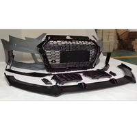 Kit carrosserie style RS3 avec calandre en maille pour pare-chocs avant Audi A3 S3 8V.5 2017-2019 Sportback, Hatchback, Berline