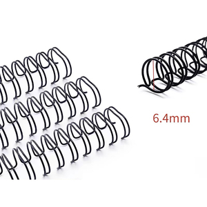 Chất lượng tuyệt vời nhựa xoắn ốc ràng buộc cuộn dây đôi Vòng dây cho đóng gói cho khô-xóa túi và vật liệu giấy - Product Image 2