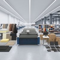 Máquina de Corte con Cuchilla Oscilante para Impresión Digital y Cartelería Publicitaria, con Alimentación Automática de Materiales para Interiores/Exteriores