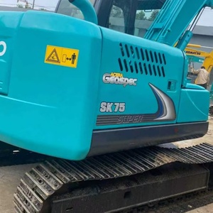 รถขุดไฮดรอลิก Kobelco SK75-8 มือสอง สภาพ 90% พร้อมมอเตอร์ปั๊ม  สำหรับตรวจสอบผ่านวิดีโอ เหมาะสำหรับงานก่อสร้าง - Product Image 3