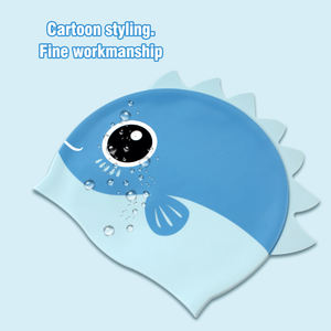 Gorros de baño para adultos y niños, logotipo personalizado, <span class=keywords><strong>gorro</strong></span> de natación sin látex de silicona para <span class=keywords><strong>piscina</strong></span> con buen embalaje - Product Image 6