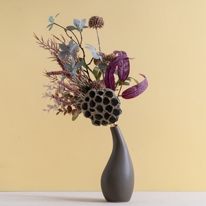 Arrangement de fleurs séchées CallaFloral CF01450 Décoration d'intérieur en plastique Bouquet de mariage Décoration murale - Product Image 1