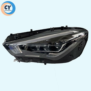 Faro Delantero LED Geométrico Original para <span class=keywords><strong>Mercedes</strong></span>-Benz <span class=keywords><strong>CLA</strong></span> AMG C118 2020 2021 2022 <span class=keywords><strong>2023</strong></span> CLA220 250 200 260 CLA45 CLA35 118 - Product Image 1