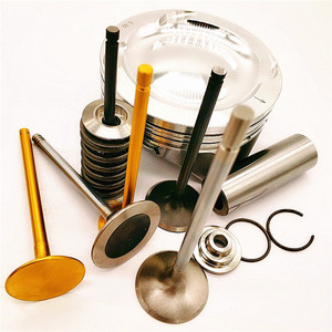 A <span class=keywords><strong>Supertech</strong></span> 78lb Dual Valve Springs Ti Retainers Se adapta a Nissan GTR VR38 VR38DETT VR38DET gt-r Juke R35 nismo TI válvulas de escape de entrada - Product Image 3