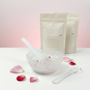 Bubuk Masker Wajah Bio Collagen Jelly Hydro DIY Spa Masker Wajah Bubuk Pencerah Pengencang Anti Penuaan Dengan Vitamin C OEM - Product Image 1