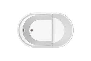 Mini <span class=keywords><strong>Vasca</strong></span> <span class=keywords><strong>da</strong></span> <span class=keywords><strong>Bagno</strong></span> Compatta Prodotta in Fabbrica con Seduta Indipendente per Uso Domestico. - Product Image 6