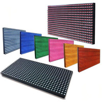 Hongwei SMD3535 P10 Led Board Front Service Led Sign 320x160mm Módulos Led