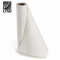 Rouleau de toile de peinture diamantée nacrée 3x3 220GSM en tissu polyester pour impression artistique décorative à solvant écologique