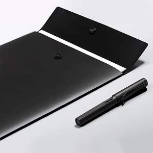 Cartelle Portadocumenti in Plastica con Chiusura a Bottone per Fogli Formato A4 - Product Image 3