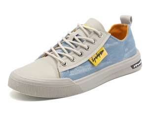 Nouvelles Chaussures en Toile pour Hommes 2026 - Chaussures Plateformes en Denim Respirantes à Semelle en Caoutchouc Style Coréen Tendance et Polyvalentes - Product Image 1