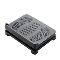 Repose-pieds incliné de conception ergonomique réglable en hauteur et en angle
