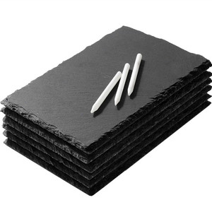 <span class=keywords><strong>Plateau</strong></span> de service haut de gamme écologique <span class=keywords><strong>pour</strong></span> le thé de l'après-midi, idéal <span class=keywords><strong>pour</strong></span> la présentation de desserts lors de fêtes – Assiettes et plats durables en <span class=keywords><strong>ardoise</strong></span> - Product Image 5