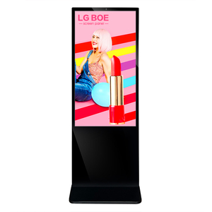Layar tampilan pemutar pintar <span class=keywords><strong>lcd</strong></span> <span class=keywords><strong>digital</strong></span> vertikal 43 50 55 65 layar tampilan pemutar iklan dalam ruangan 4k papan reklame berdiri - Product Image 4
