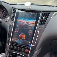 Autoradio multimédia Android 13 avec écran vertical 12,1 pouces style Tesla pour Infiniti Q50L 2015-2019