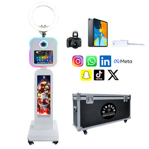 Personnalisation du logo gratuite, photomaton pour iPad et appareil photo reflex numérique avec étui de transport en plastique, photomaton pour mariage, photomaton pour <span class=keywords><strong>selfie</strong></span> - Product Image 4