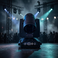 Projecteur d'extérieur Sky Beam 380W à ampoules halogènes, étanche IP65, 9000K, DMX512, multi-tension, intelligent, Ra70, 20000lm, pour événements et scènes