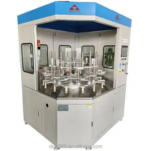 Máquina de soldadura de inducción rotativa para cobre, tubos de acero inoxidable, aluminio, 16 estaciones