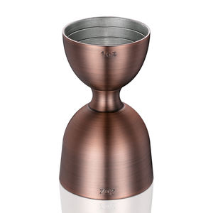 Op Maat Gemaakte Dubbelzijdige 1Oz 1.5Oz 2Oz Spiegel Afgewerkte Wodka Whisky <span class=keywords><strong>Cocktail</strong></span> Roestvrijstalen Maatbeker - Product Image 4