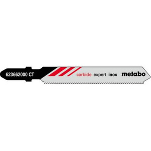 Lame de scie sauteuse Metabo 623662000 Carbide Expert Inox pour acier inoxydable - Product Image 1