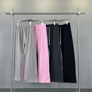 Hochwertige ausgestellte Hosen Großhandel Mode Track <span class=keywords><strong>pants</strong></span> Blank Jogging hose Custom Plain Fleece Nude Sweat Jogger Men Flaired