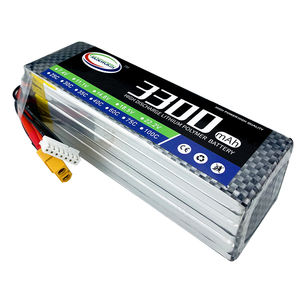 3S 11.1V 4S14.8V 3300mAh 30C 60CRCバッテリーリポドローン飛行機ボートトラックカーリポバッテリー - Product Image 4