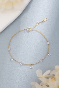 Bracelet tendance Japon et Corée du Sud, élégant et raffiné, avec pendentif diamant décoré à la main, style sœur douce - Product Image 2