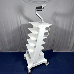 Carrito para Instrumentos de Laparoscopia |   Acero CRCA con Recubrimiento en Polvo |   Grado Clínico Hospitalario |   Capacidad de Carga de 300 lb |   Garantía de 1 año | - Product Image 1